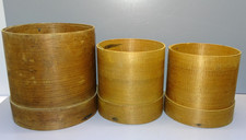 -LOT de 3 MESURES EN BOIS SANS