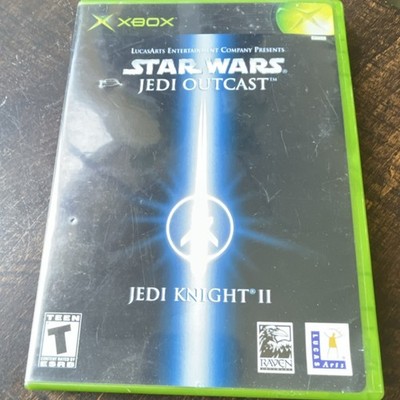 Star Wars Jedi Knight II Jedi Outcast Xbox LucasArts Manual Multiplayer NTSC