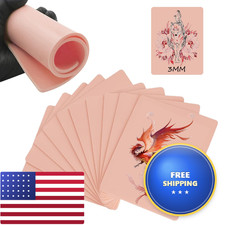 3Mm Tattoo Practice Skin - Beoncall 20Pcs Thick Fake Skin 8X6 Blank Practice