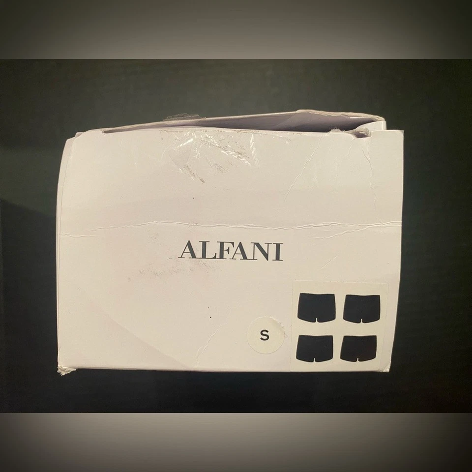 Paquete de 4 calzoncillos boxer Alfani para hombre en negro talla pequeña 29-31 nuevos con etiquetas Foto 2 de 4