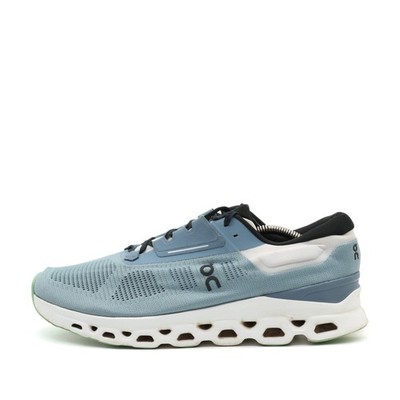 On Herren Cloudstratus Sportschuh EU 46 Blau/Weiß 3MD30111504 Leichtgewicht