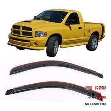 in Channel Window Visors Compatible with 2002-2008 Dodge Ram 1500  2003-2009
