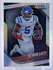 Kewan Lacy 2025 Panini Prizm Black  Mojo Prizm /25 (RC) Missouri SSP