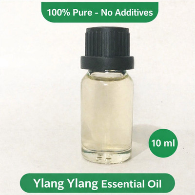 Pure Ylang Ylang Essential Oil 10ml Indonesian Aromatherapy Free Patchouli 3ml