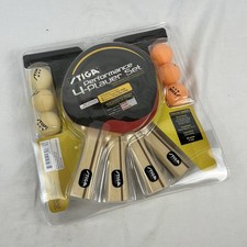 STIGA Performance Table Tennis Racket Paddles 6 balls Ping Pong Set of 4 NEW
