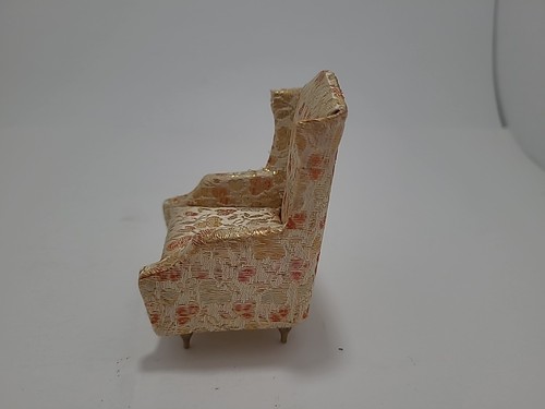 Giocattolo ideale vintage piccola principessa fantasia mobili salone sedia ala casa delle bambole - Foto 2 di 13