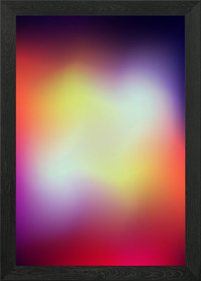 Gradient Abstract Framed Wall Art Poster Canvas Print Picture
