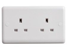 Image of Deta Vimark - Unswitched Socket 2-Gang 13A