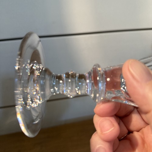 William Yeoward Crystal BUNNY 6 7/8" Calice Vino; Regno Unito - Ottime Condizioni - Foto 7 di 15