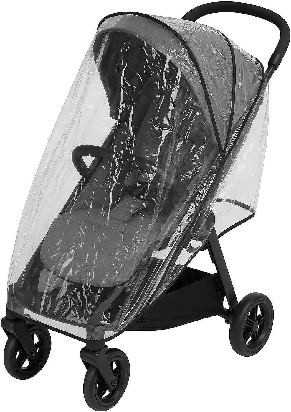 Foldable Baby Stroller Pushchair Adjustable Compact Travel Pram (Raincover)
Opens in a new window or