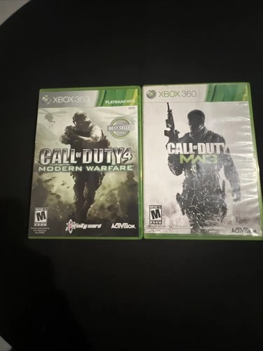 Call of Duty Modern Warfare Bundle Xbox 360 MW1 & MW3 Tested