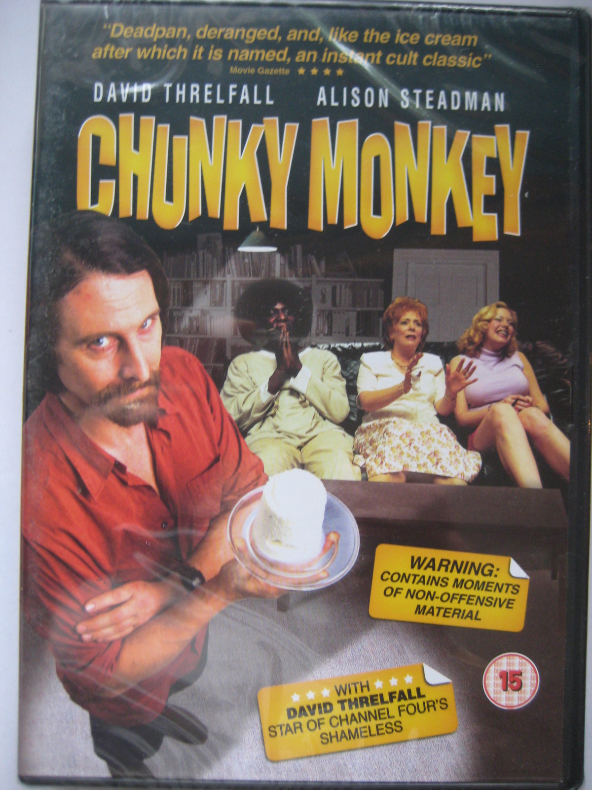 Chunky Monkey (DVD, 2005) British Comedy NEW SEALED PAL Region 2