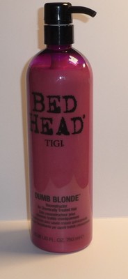 tigi bed head dumb blonde reconstructor damaged hair 750ml