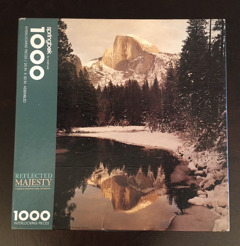 SPRINGBOK PUZZLE “REFLECTED MAJESTY” 1000 PIECES COMPLETE 