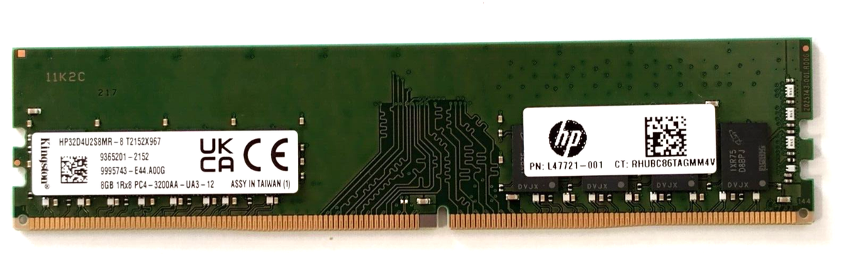 Kingston DDR4 32GB×8 2Rx4 KVR24R17D4/32I Kingston RAMs DDR4 8GB 3200MHz LV32D4S2S8HD-8 8GB 1Rx8 PC4