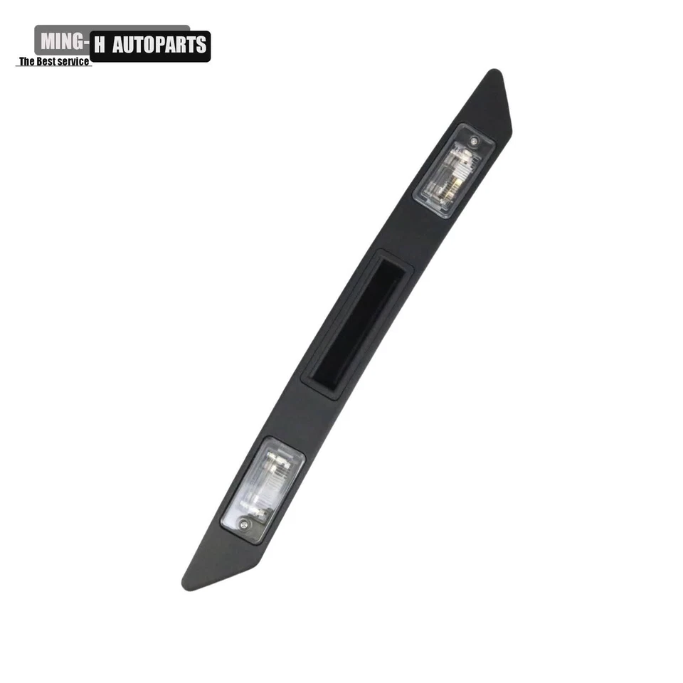 Conjunto de moldura de luz de matrícula de empuñadura de maletero para Audi A3 A4 A6 Q7 8P48275743FZ Foto 3 de 4