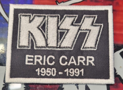 EMBROIDERED ERIC CARR PATCH (Please Read Ad)