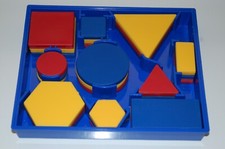 ETA Cuisenaire Attribute Blocks, Plastic Set/60pc Item 41575 Teaching Tool