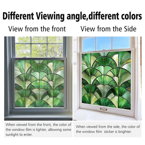 AU Static Cling Glass Window Film Privacy Stained Glass Sticker UV Protection - Picture 22 of 47