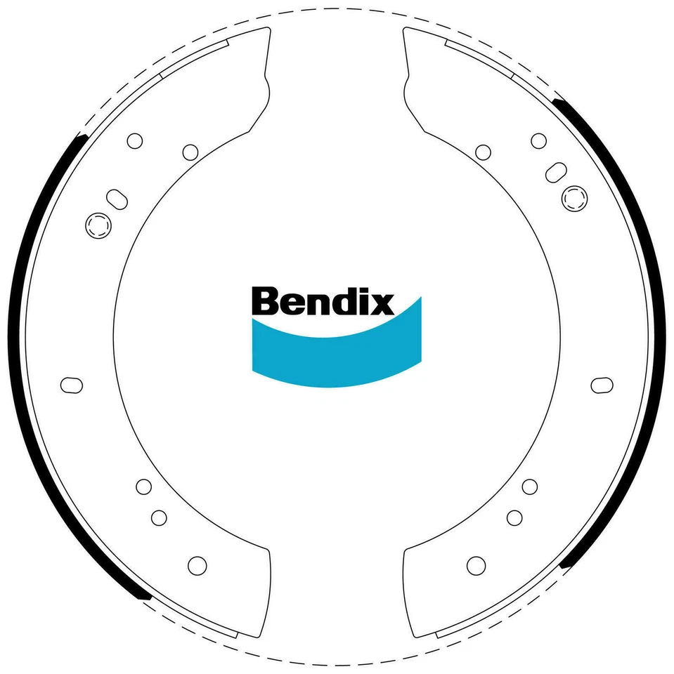 Bendix BS1092 Brake Shoe Set - Image 2 of 2