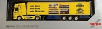 "Herpa 956932 Daf Xg KüHlkoffersattelzug Heide Logistik \"Hella\" 1:87, H0, Neu/Ovp"