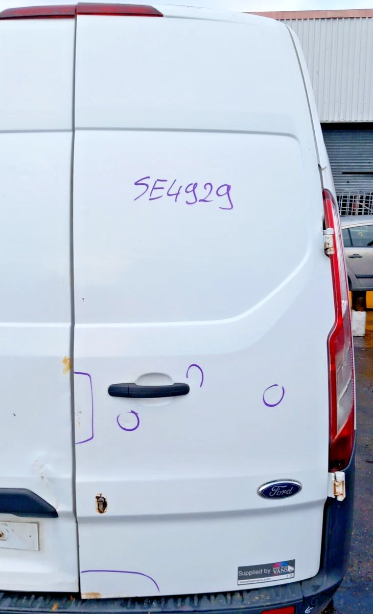 FORD TRANSIT CUSTOM HIGH TOP 2016 REAR DOOR O S DRIVER SIDE WHITE