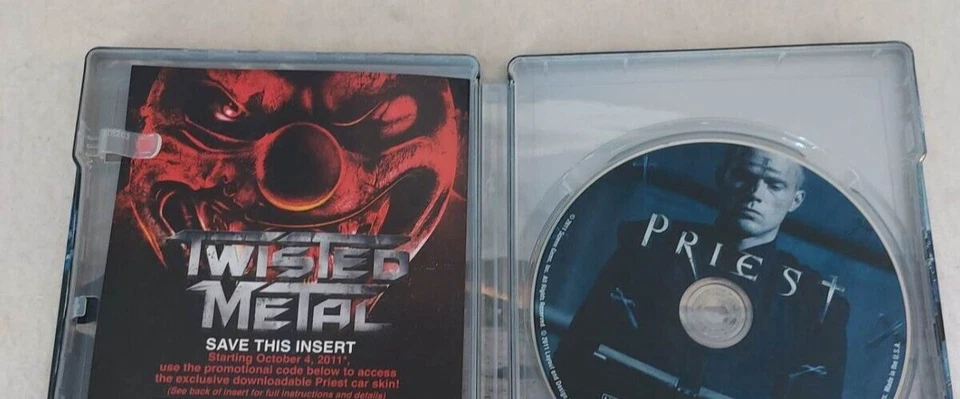 Steelbook Priest Blu Ray Futureshop Foto 3 de 3
