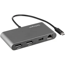 NEW StarTech TB3DKM2DPL Thunderbolt 3 Mini Dock - Portable Dual Monitor TB3
