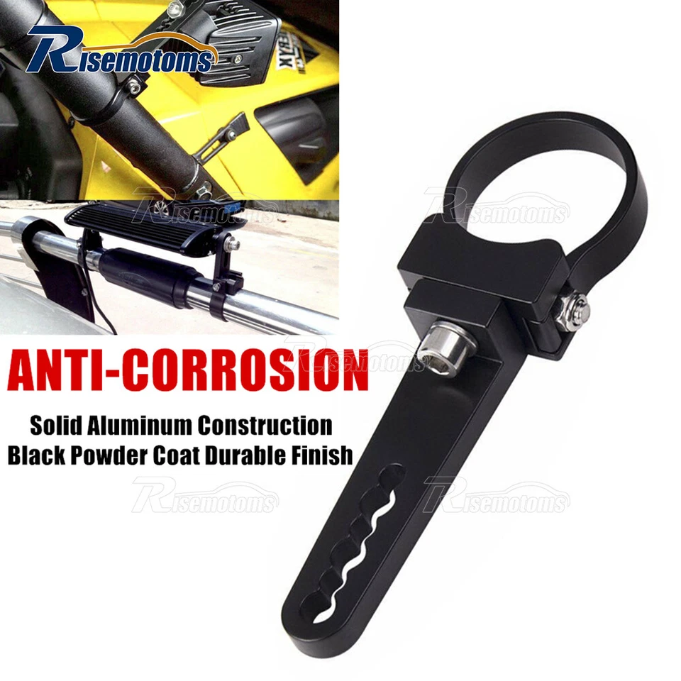 2" Roll Cage Bull Bar LED Light Bar Mount Clamps For Can-Am Maverick Commander - Image 3 of 4