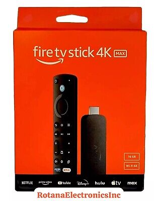 2024-Amazon Fire TV Stick 4K Max 16GB streaming device, supports Wi-Fi 6E, NEW** 2024-Amazon Fire TV Stick 4K Max 16GB streaming device, supports Wi-Fi 6E, NEW**