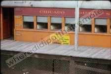Orig. Slide Chicago S. Shore & S. Bend CSS 9 PCM Interurban Chicago 11-1974 (R6)