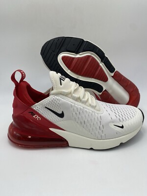 Nike W Air Max 270 Gym Red Sail Black Shoes (AH6789 606) Women's
