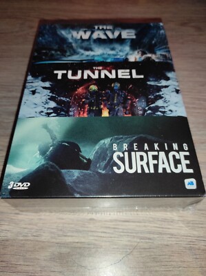 * COFFRET 3 DVD NEUF SOUS BLISTER THE WAVE + THE TUNNEL + BREAKING SURFACE - VF