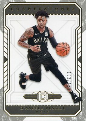 2018-19 PANINI CORNERSTONES D'ANGELO RUSSELL DANGELO NETS #102/139 26 