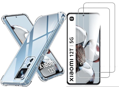 Coque Silicone Renforcée Pour Xiaomi 12T Pro 5G - Modèle Little Boutik, Transparente, Neuve