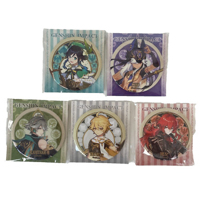 NEW Genshin Impact Badge Character miHoyo Mondstadt City Pinback Button Lot