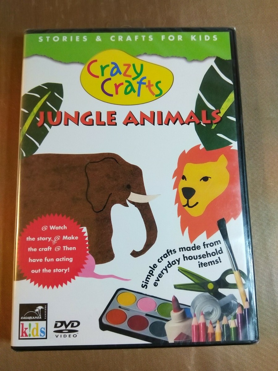 その他 Crazy Crafts: Jungle Animals [DVD] Amazon.com: Crazy Crafts: Jungle Animals: 0801464401293