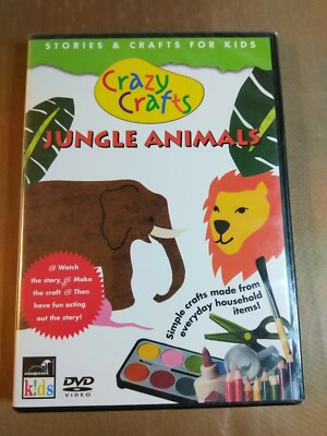 (未使用･未開封品)Crazy Crafts: Jungle Animals [DVD] Amazon.com: Crazy Crafts: Jungle Animals: 0801464401293