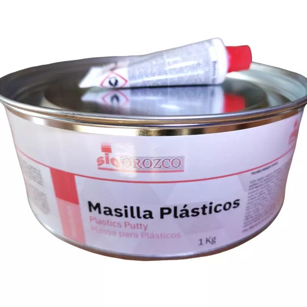 Masilla Para Plasticos Especial 1 kilo + Bote Secante