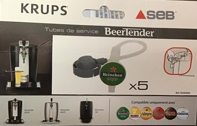 Heineken Krups Beertender Tubes 5 Tubes Ebay