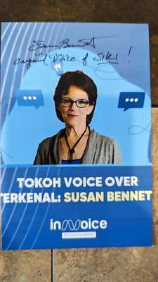 Susan C Bennett Signed 4x6 Photo 1st Voice of Siri Apple Iphone Authentic