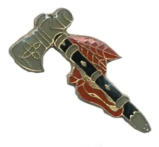Tomahawk Bike Motorcycle Hat Cap Lapel Pin HP1669