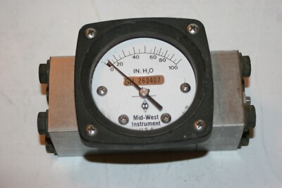 #ad MIDWEST INSTRUMENT 140 SA 00 OO 100P Pressure Gauge0 to 100 psi $44.00