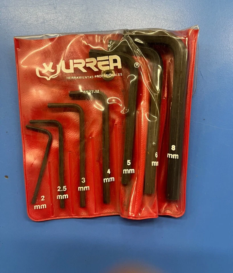URREA HEX KEY SETS STANDARD AND METRIC 4977 4977M - Image 2 of 2