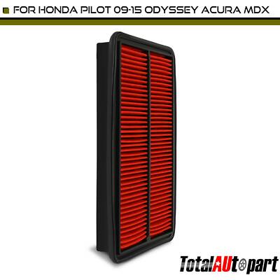 High Performance Engine Air Filter for Honda Pilot 09-15 Odyssey 05-10 Acura MDX