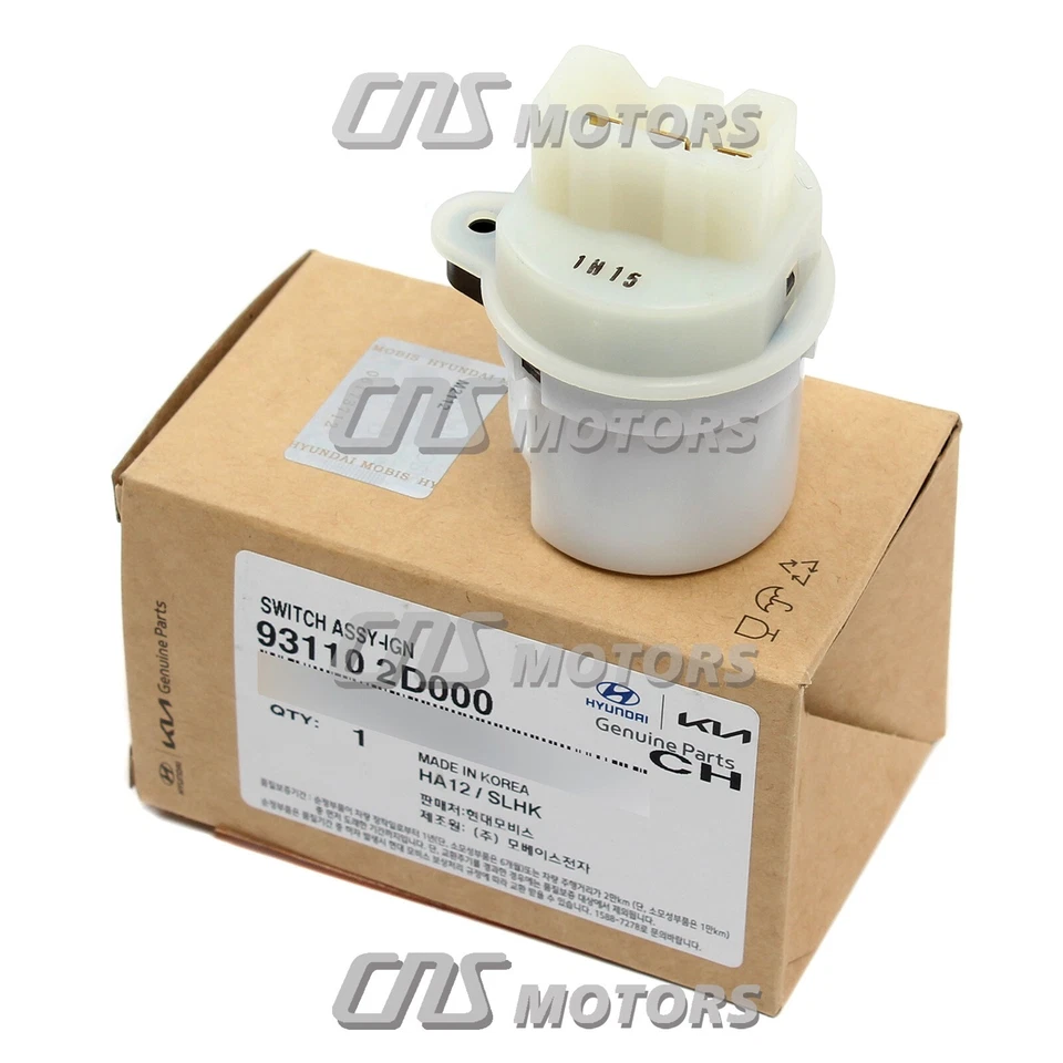 GENUINE Ignition Starter Switch for 2001-2010 Hyundai Kia OEM 931102D000 Foto 3 de 4