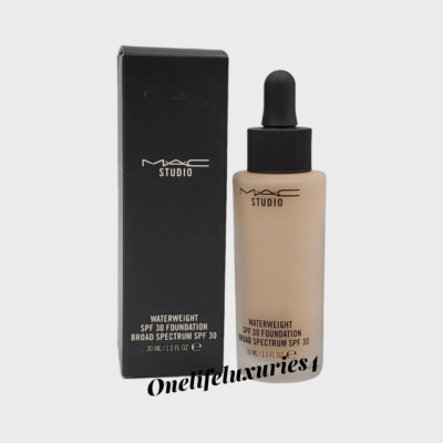 MAC Studio Waterweight SPF30 Foundation Broad spectrum NW20 30mL / 1Oz Women New