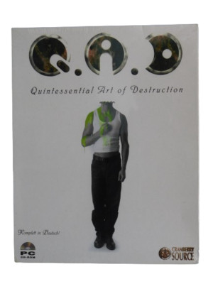Q.A.D. Quintessential Art of Destruction PC Spiel CD Rom Big Box Neu in Folie