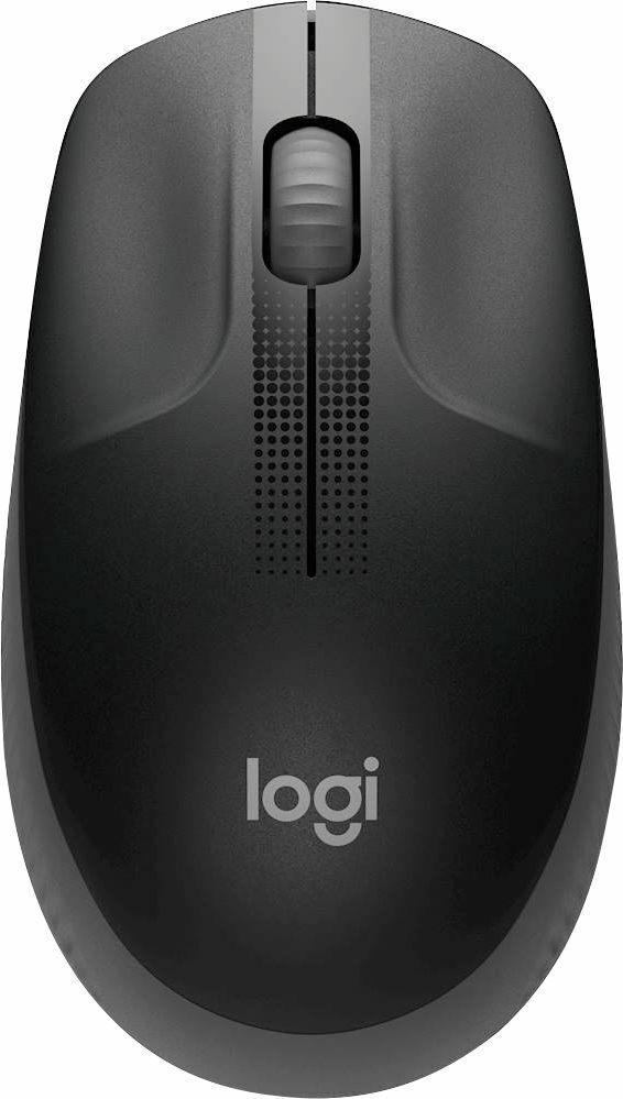 Logitech - M190 Wireless 3-button Mouse with Ambidextrous Design