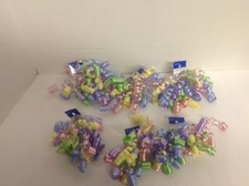 Set 6 Christmas Gift Ribbon Bows Curl Swirl C...